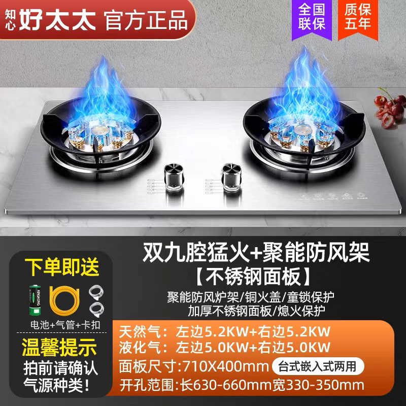 (핫모델 추천) 고급 9챔버 파이어 + 스테인레스 스틸 표면