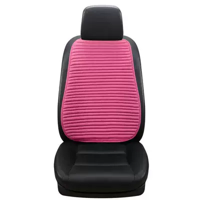 Seat cushion, seat cover of three, summer single seat - pink-backrest-2-piece-set