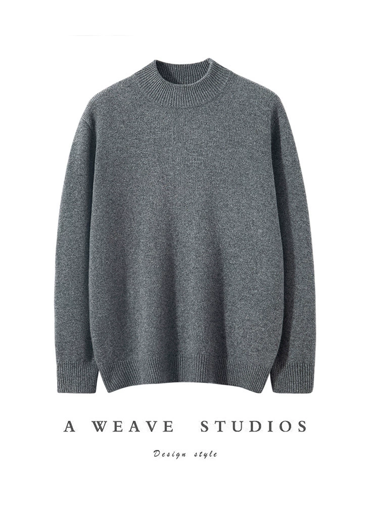 П Demi-season кашемировый модный свитер для отдыха, oversize