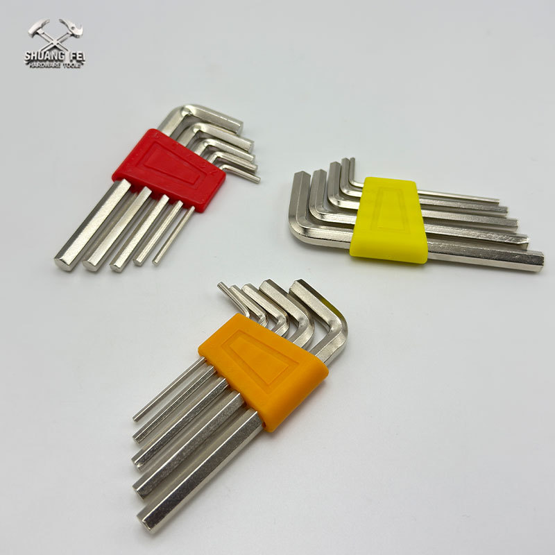 Juego de herramientas para scooters y bicicletas, juego de llaves hexagonales de cabeza plana de 5 piezas, recomendado por el vendedor, hexagonal.