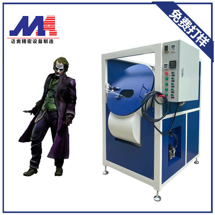 pvc模型自动滚喷机pvc塑胶喷油烤漆机内饰烤漆设备厂家智能高效