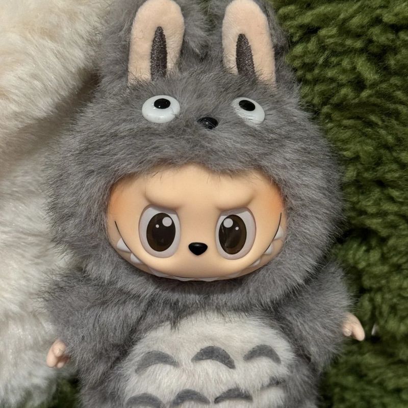 かわいいトトロラブブドレスアップぬいぐるみ人形ペンダントラブブ子供のギフト人形おもちゃ卸売|undefined