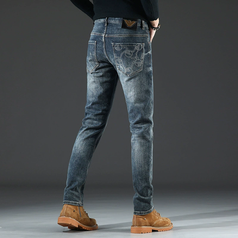 Весенние джинсы, элитные rostometer, тренд сезона, корейский стиль, slim fit