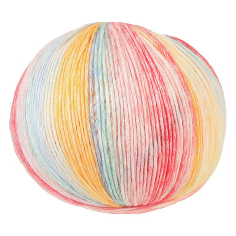 Shike Yun Tuan, прямые поставки с фабрики, вовняная пряжа, шерсть с градиентом, шерсть, хлопок, вязаная крючком, проволока ручной вязки