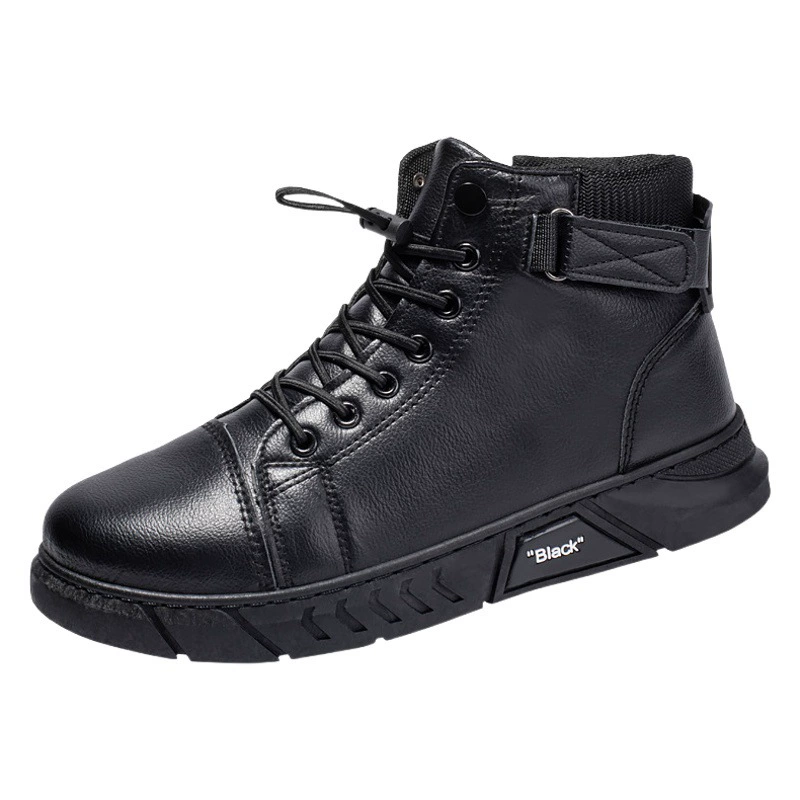 Осенняя мужская обувь высокая банда сапоги Martin сапоги мужские рабочие британские сапоги мужские рабочие повседневные ботинки высокие сапоги