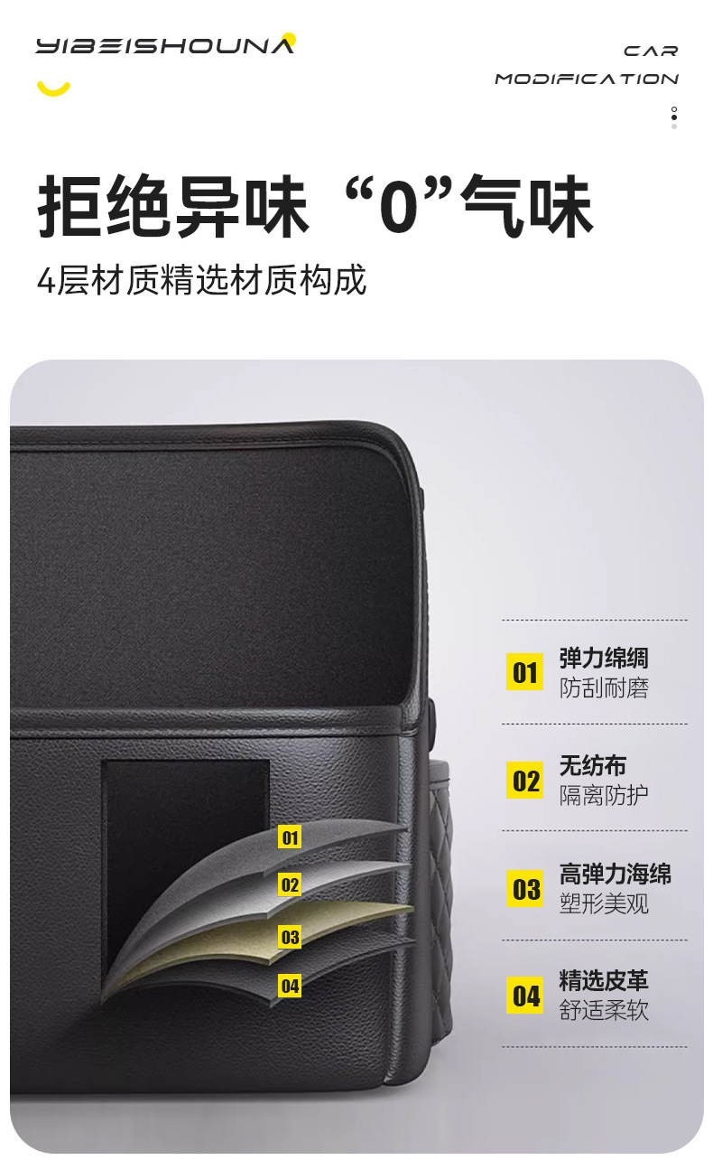 Car Middle Seat Storage Bag Car Storage Hanging Bag Tissue Box Central Control Storage Bag Car Storage Box Net Pocket