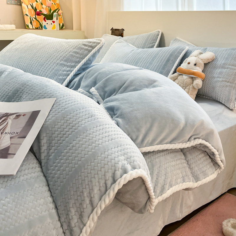 Jacquard y Azul Mist