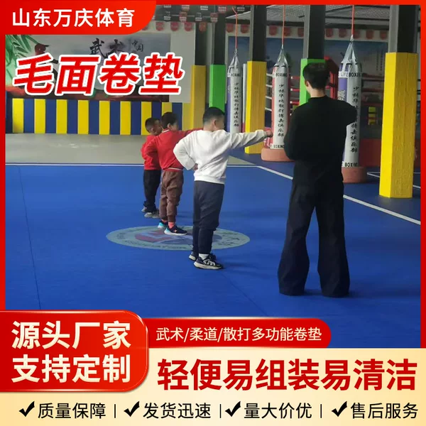 Cross-border Taekwondo training mats, non-slip mats for Sanda and martial arts training, gym mats that can be joined together, wholesale