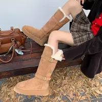 Winter high boots, internet celebrity, 2024 years