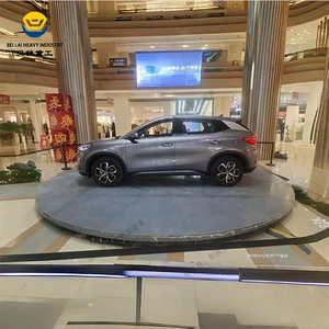 Exhibition hall car rotating platform, car turning turntable equipment, electric smooth rotating table, car rotating turntable