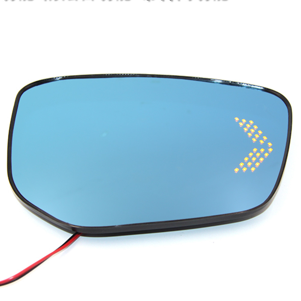 Mitsubishi Large View Rearview Blue Mirror Heated Turning Streamer Light for Mitsubishi XPANDER CROSS 22+ (Large field of view rear view auxiliary mirror) - left