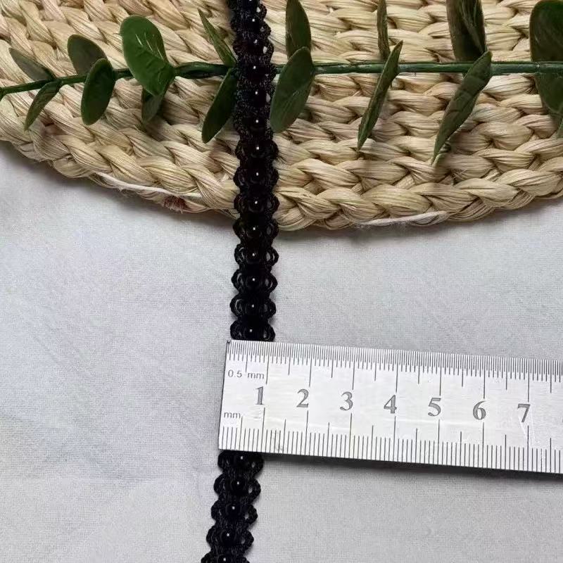 纱带珍珠花边手工串珠diy织带花边小香风服装辅料婚纱礼服旗袍边|undefined