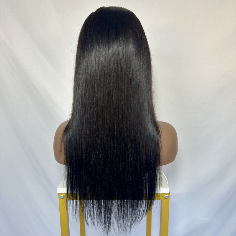9A Human Hair Wig 4X4 Lace Straight 4*4Lace Closure Wigs Straight Hair