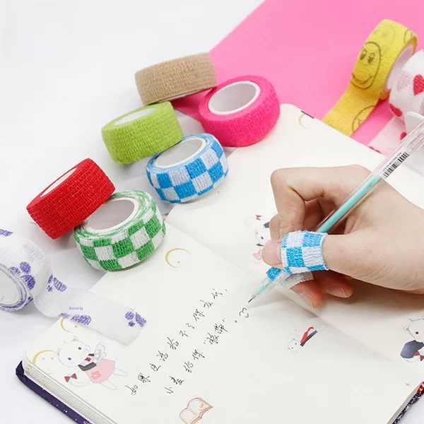 Finger Bandage Student Non-Woven Finger Guard Self-Adhesive Tape Sports Protection Elastic Bandage Factory Direct Sale