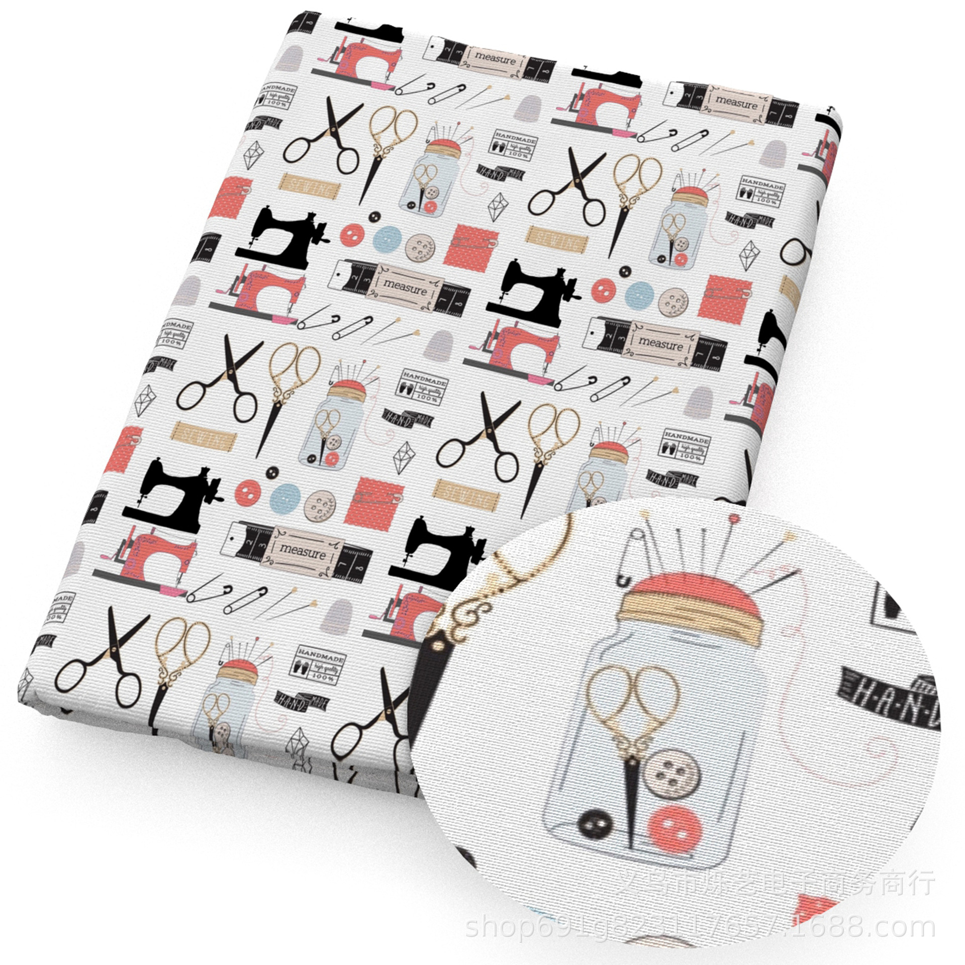 100% cotton, 50*145cm continuous-7