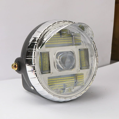 Super bright led headlight assembly motorcycle light electric tricycle headlight 48v60v universal headlight headlight (Other Electric Vehicle Accessories) - 249-beads-headlight