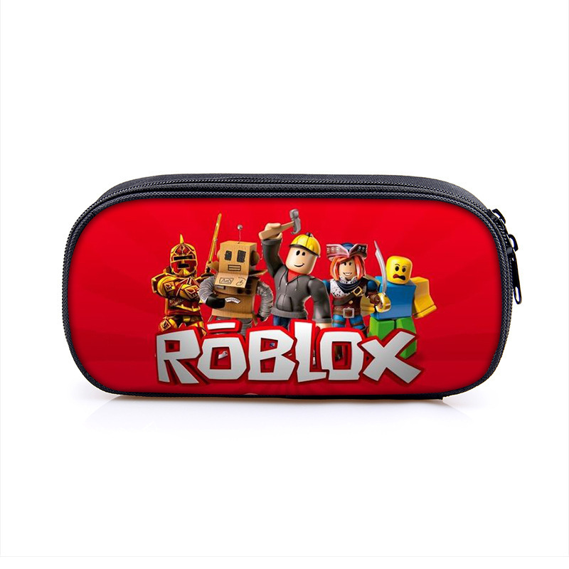 新しい roblox 単層鉛筆バッグ Roblox ポリエステル垂直正方形文具バッグ韓国語版子供の鉛筆バッグ|undefined
