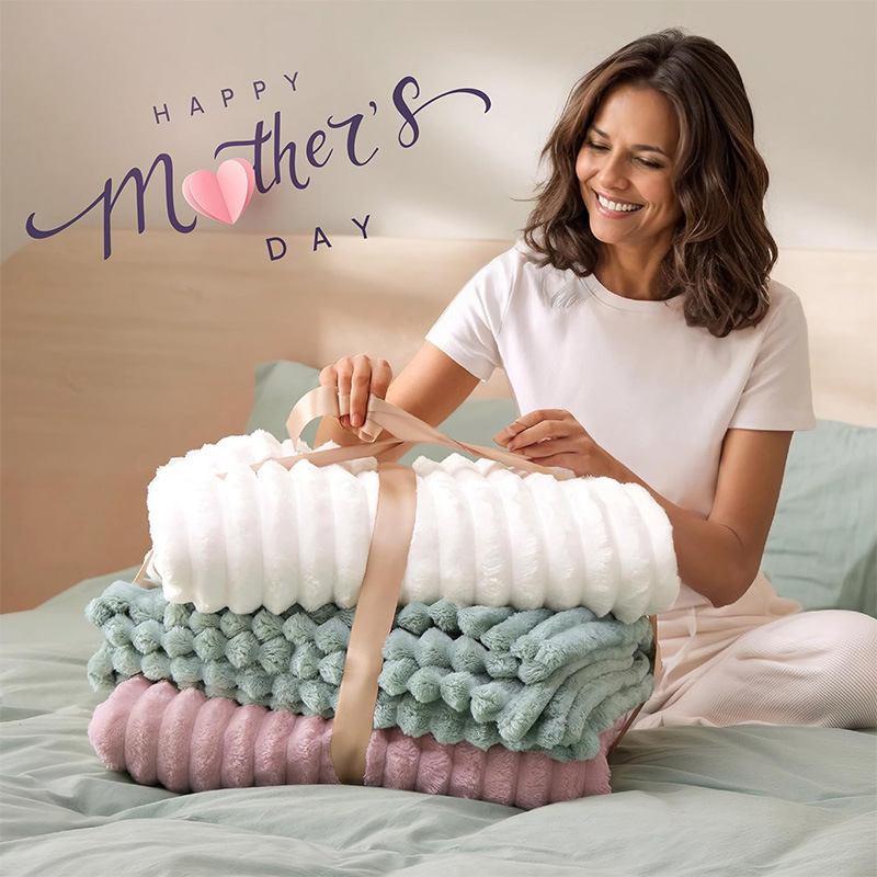 Nuevas mantas dormitorio sofá mantas blancas suaves de franela niñas lindas mantas de bebé comercio exterior transfronterizo