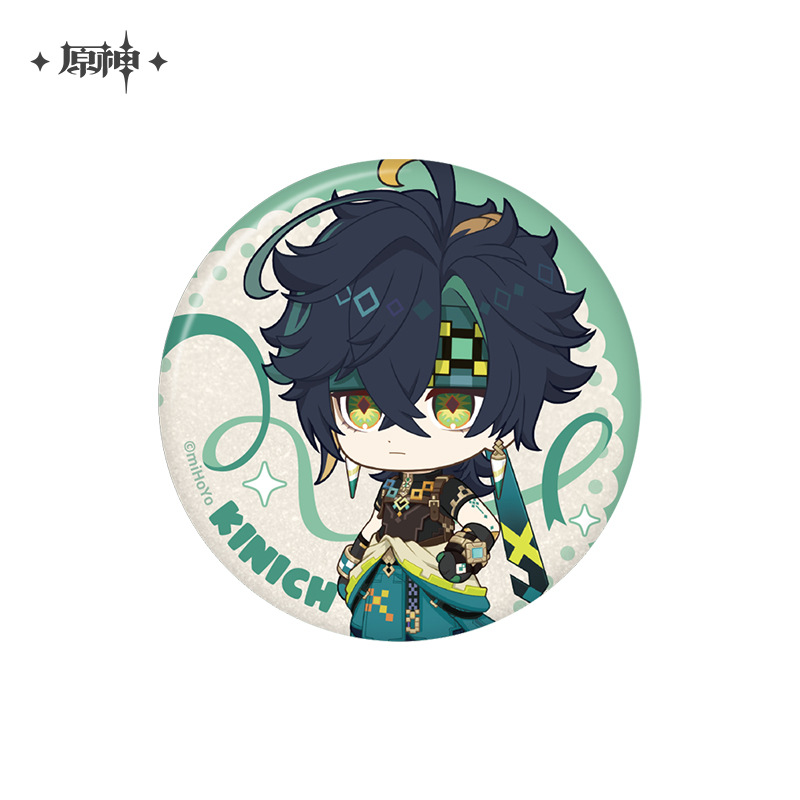 正規版ミハ遊原神バッジバーアクリルペンダント立牌パイルバッジウェンディ鐘離バッジ