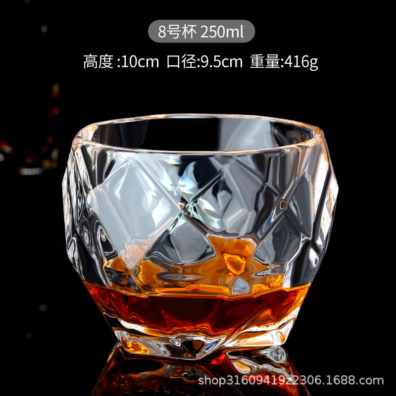 ヨーロッパ式水晶ガラスカップ家庭用洋杯ウイスキーカップセット創意大ビールカップ焼酎|undefined