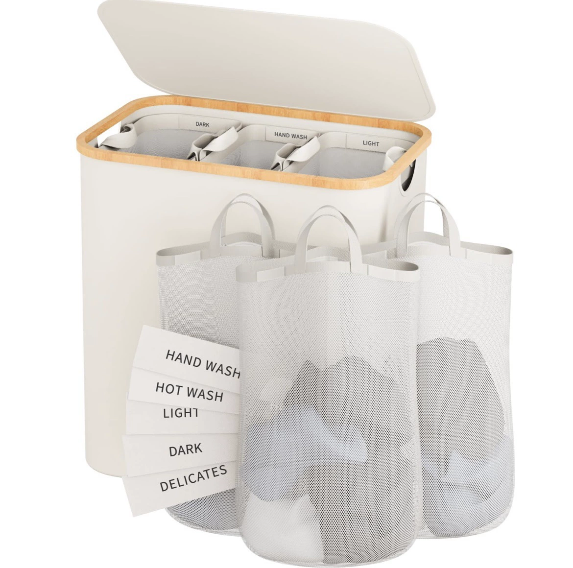 Big capacious foldable laundry basket, storage basket, Amazon, classification