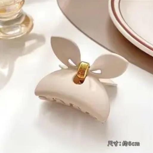 韩式大号鲨鱼夹夏季新款女发饰奶咖色后脑勺发卡抓夹批发|undefined