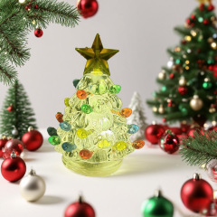 国境を越えた売れ筋のクリスマスツリーの小さな装飾品、工芸品、ホームレストラン、クリスマスの雰囲気の装飾品
