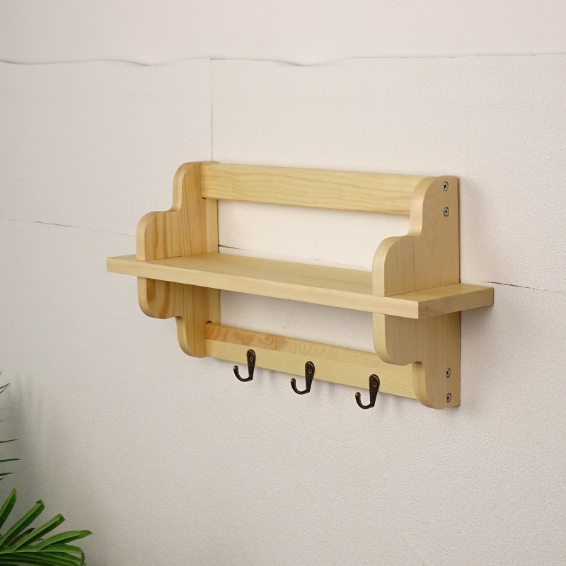 Gancho para ropa de madera maciza Gancho para ropa de pared Gancho para ropa