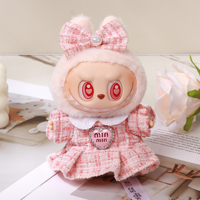 ラブブベビー服ドレス新製品はラブブ人形周辺機器を着用できますかわいい着替えぬいぐるみ服卸売|undefined