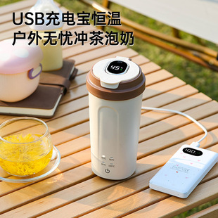 Travel Electric Kettle Portable Small Insulated Automatic Electric Kettle with Digital Display
