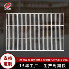 定做加粗铁丝网片网格长方形置物架白色铁网片展示架货架用挂墙网