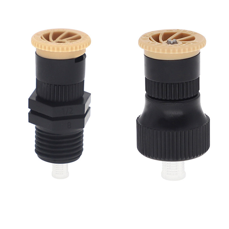 跨境专供代发 简易散射喷头地插草坪绿化浇灌360度可调自动洒水器