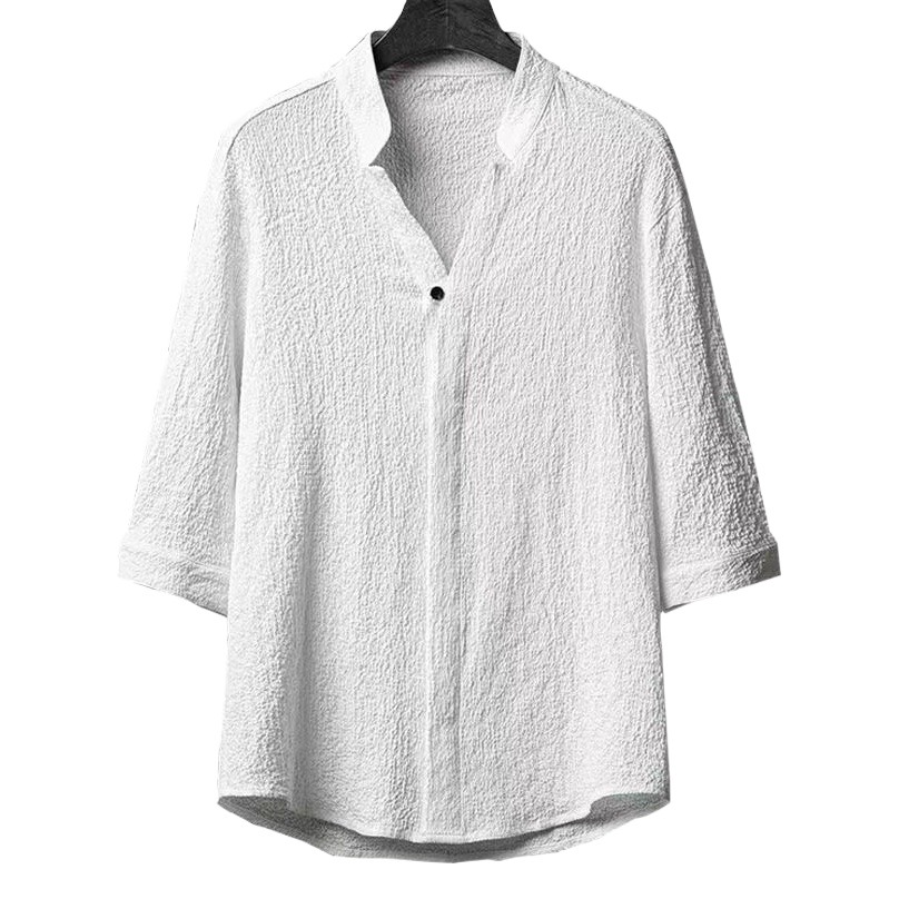 Verano fino traje de seda de hielo hombres sueltos más tamaño media manga camiseta deportes Pantalones casual conjunto de dos piezas al por mayor