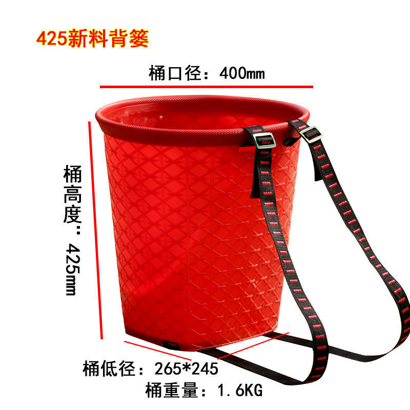 大背篓买菜背篼成人背楼家用胶背框大号塑料防水野营背筐编织竹编|undefined