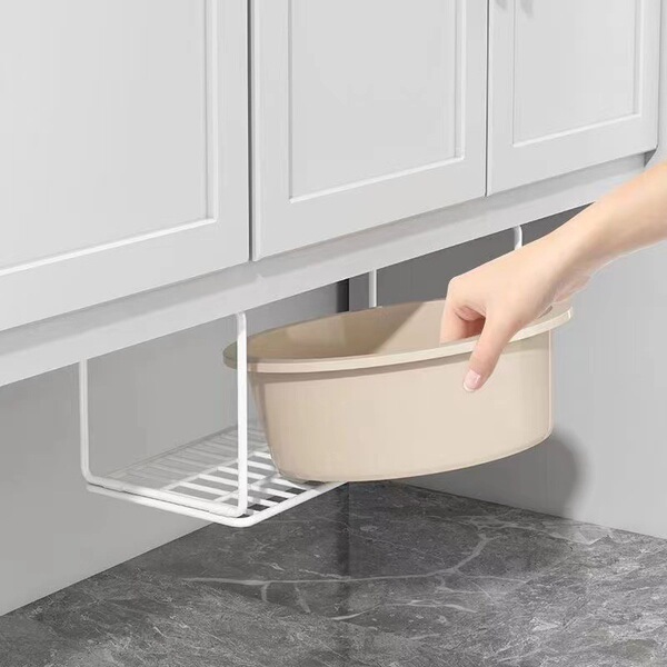 Basin storage rack basin bathroom cabinet under the basin rack…