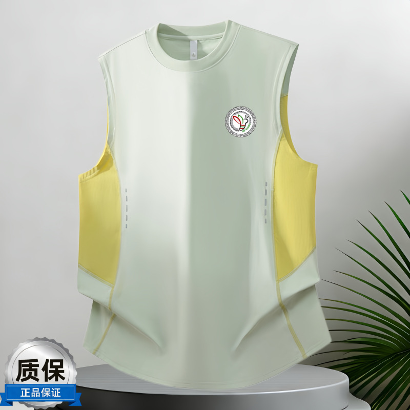 Fashionable trendy outdoor quick-dry sports vest, new summer breathable UV protection loose-fitting versatile sleeveless top Fashionable trendy outdoor quick-dry sports vest, new summer breathable UV protection loose-fitting versatile sleeveless top