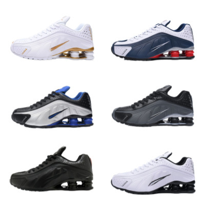 Foreign Trade Cross-Border Men's Shoes Sports Shoes Air Cushion Shoes Women's Shoxr4 Neymar Joint Colorful Air Column Men's Running Shoes Foreign Trade Cross-Border Men's Shoes Sports Shoes Air Cushion Shoes Women's Shoxr4 Neymar Joint Colorful Air Column Men's Running Shoes