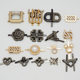 Wholesale hardware jewelry zinc alloy metal shoe buckle hardware accessories hardware shoe buckle accessories shoe flower shoe jewelry