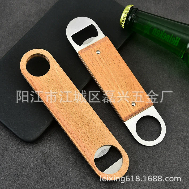 Фабрика оптовая продажа твердой древесины пива открывалка для бутылок щепы большие насосные простой открывалка для бутылок открывалка Отвертка деревянная открывалка для бутылок