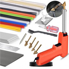 100W高低温塑料件修复电烙铁抹平头 汽车保险杠塑料制品修补工具