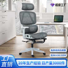 泰畅人体工学椅电脑椅老板办公椅久坐舒适网椅家用游戏椅龙纹特网