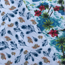 涤棉印花布TC13372府绸料家纺衬衫面料宠物服饰梭织