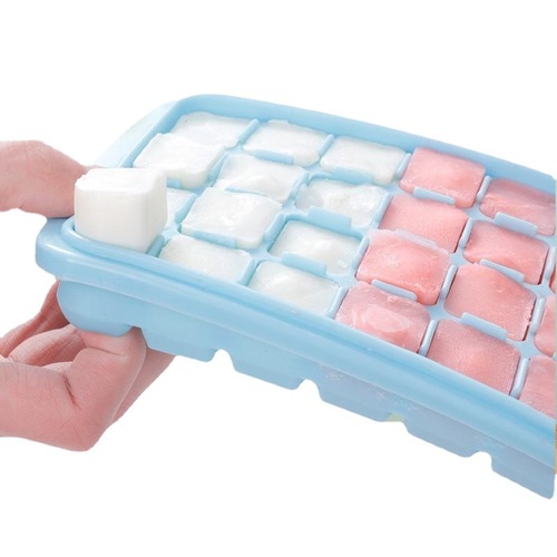 食品级硅胶冰格模具自制冰块盒食婴幼儿家庭制冰格冰块厂家