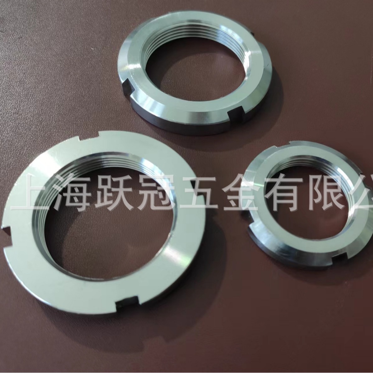 304不锈钢 DIN981 M125*2 M130*2 M135*2 M140*2德标KM细牙圆螺母