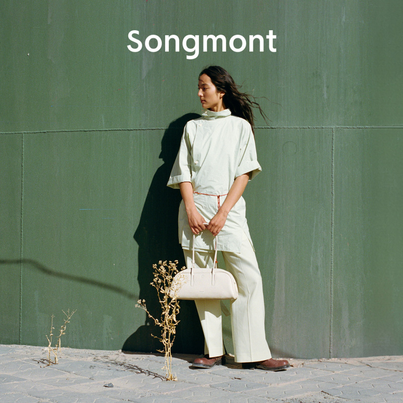 【雎晓雯同款】Songmont山下有松循迹保龄球枕头包波士顿腋下法棍|undefined