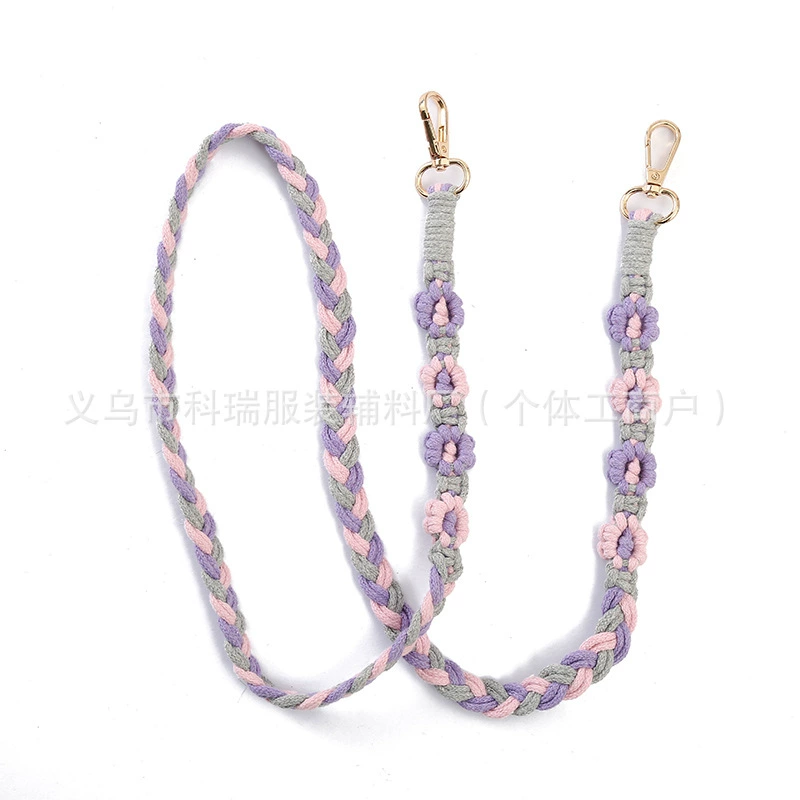 Woven creative fresh bag strap handmade, (Cross-border trading), boho style