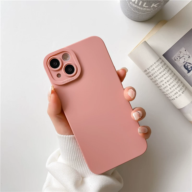 Apple, iPhone14, совместимый чехол для телефона, защитный чехол, силиконовый объектив, простой и элегантный дизайн, 13promax, 11