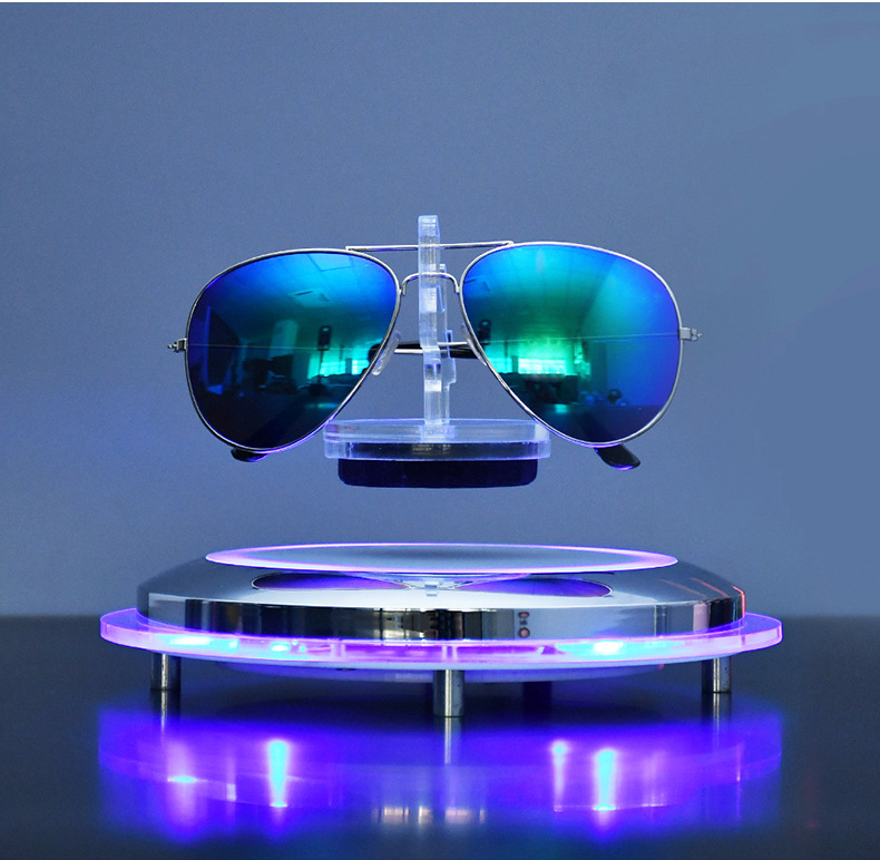 Magnetic Levitation Display Stand For Figurines, Jewelry, Creative Magnetic Levitation Trays, And Luminous Display Racks_maomaolike.com