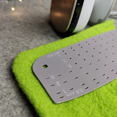 Amazonクロスボーダー人気のアクリル折りたたみ機テーラー用位置決めツールセットクリエイティブエッジプレスアーティファクト
