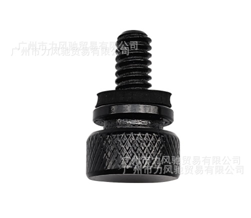 Tornillos de acero inoxidable negro